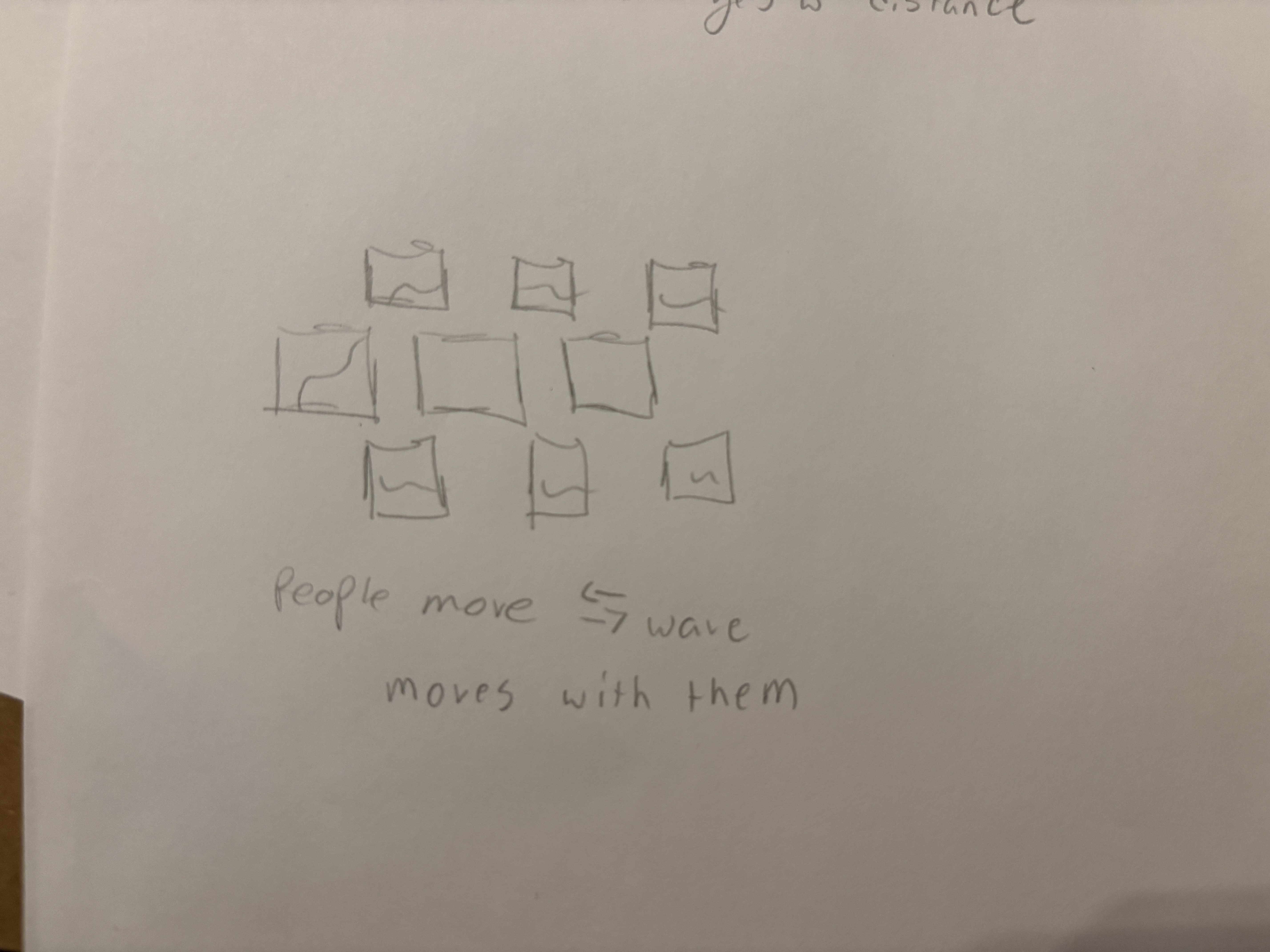 Sketch involving a wave effect was going to take way more then one led board thought