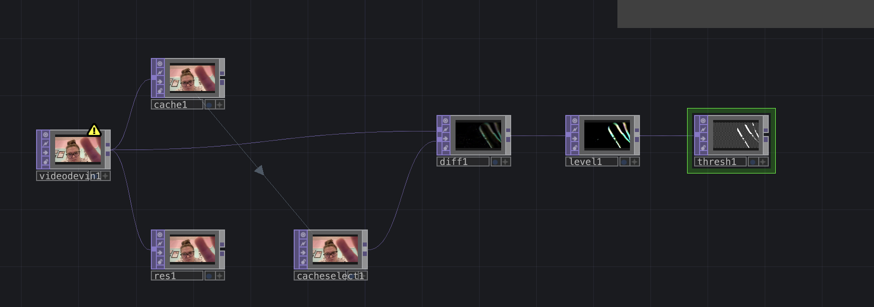 Went into my first activity and added new items and then added more componants to make the camera resond when connected to the eternal code
